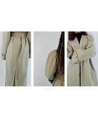Balenciaga - Ladies Military Belted Cotton Trench Coat, Brand Size 34 (Us - Lyst