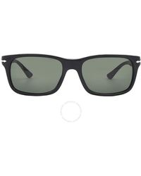 Persol - Green Rectangular Sunglasses Po3048s 95/31 58 - Lyst