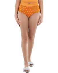 Burberry - Ladies Dandelion Polka Dot Print Mohair Wool Brief - Lyst