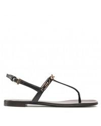 Giuseppe Zanotti - Ladies Musicaa Monogram Thong Sandals - Lyst