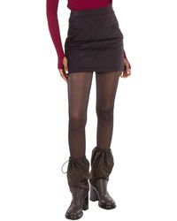 Burberry - Casia High-Waist Quilted Skirt, Brand Size 8 Us - Lyst
