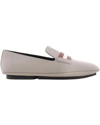 Bally - Caly Leather Loafers, Brand Size 36 Us - Lyst