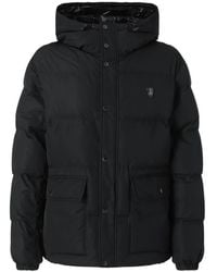 Burberry - B Shield Hooded Down Puffer Jacket - Lyst