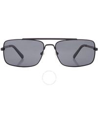 Guess - Polarized Smoke Navigator Sunglasses Gu00060 02d 60 - Lyst