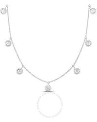 Roberto Coin - Diamonds By The Inch 7-station Drop Necklace - Lyst