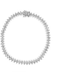 Haus of Brilliance - 14k White Gold 5 1/2 Cttw Round Diamond 2-prong Tennis Bracelet - Lyst