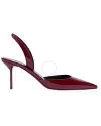 Paris Texas - Ladies Rouge Noir Lidia Slingback 70 Mm Heels, Brand Size 37 Us - Lyst