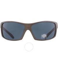 Harley Davidson - Smoke Wrap Sunglasses Hd0140v 20b 70 - Lyst