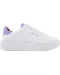 Bally - Clarysleather Low-Top Sneakers, Brand Size 36 Us Size 5.5 - Lyst