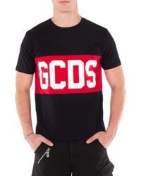 Gcds - Logo Band Cotton T-Shirt - Lyst