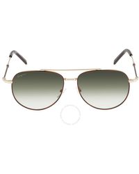 Ferragamo - Green Pilot Sunglasses Sf226s 723 58 - Lyst