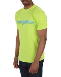 Moschino - Logo Print Regular Cotton T-shirt - Lyst
