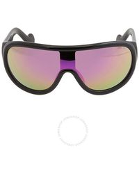 Moncler - Mirror Shield Sunglasses Ml0106 01u 00 - Lyst