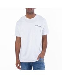 Balmain - Signature Embroidery Cotton T-Shirt - Lyst