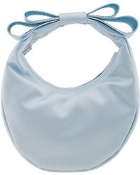 Mach & Mach - Small Cadeau Satin Top Handle Bag - Lyst