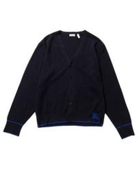 Burberry - Equestrian Knight Wool Cardigan - Lyst