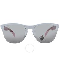 Oakley - Frogskins Lite Prizm Mirrored Square Sunglasses Oo9374 937452 63 - Lyst