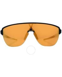 Oakley - Corridor 24k Iridium Mirrored Shield Sunglasses Oo9248 924803 142 - Lyst
