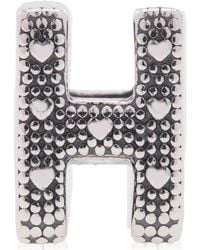 PANDORA - Letter W Alphabet Charm - Lyst