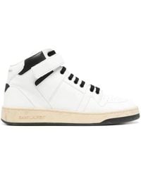 Saint Laurent - Lax High-Top Sneakers, Brand Size 40 Us - Lyst