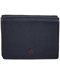 COACH - Saddle Trifold Origami Coin Wallet - Lyst