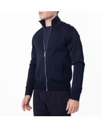 Burberry - Logo Embroidered Sport Jacket - Lyst