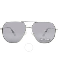 Skechers - Smoke Mirror Pilot Sunglasses Se6150 10c 61 - Lyst