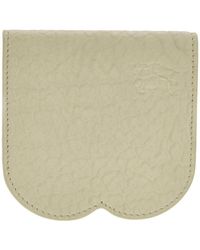 Burberry - Ekd Leather Cardholder - Lyst