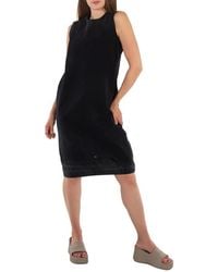 Balenciaga - Sunbleached Upside Down Denim Midi Dress, Brand Size 34 (Us - Lyst