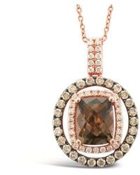 Le Vian - Ladies Chocolate Quartz Necklaces Set - Lyst