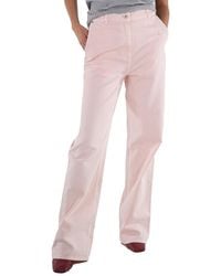 Burberry - Logo-Patch Flared Cotton Jeans, Brand Size 10 (Us - Lyst