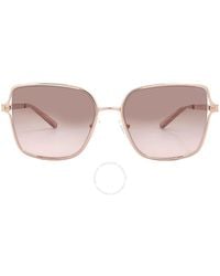 Michael Kors - Mk1087 Cancun 110811 Women's Sunglasses Rose-gold - Lyst