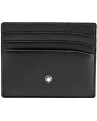 Montblanc - Meisterstuck 6Cc Leather Card Holder - Lyst