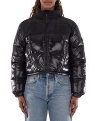 Save The Duck - Aluna Corduroy Quilted Long Sleeve Jacket, Brand Size 0 - Lyst