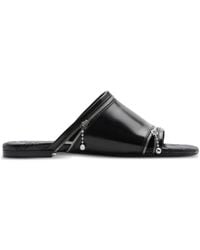 Burberry - Quilted Leather Sandal - Lyst