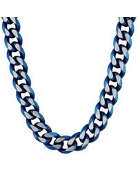 Robert Alton - Stainless Steel With Ip Curb Link Fashion Chain - Lyst