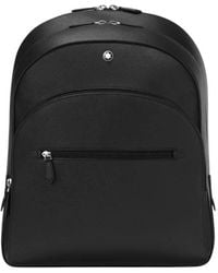 Montblanc - Large Sartorial 3 Compartment Leather Backpack - Lyst