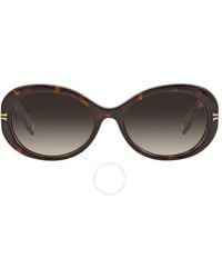 Marc Jacobs - Gradient Oval Sunglasses Mj 1013/s 0wr9/ha 56 - Lyst