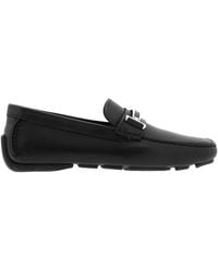 Bally - Drulio Perforated Leather Penny Loafers - Lyst