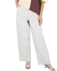 Maison Margiela - Ladies Wide-Leg Utilitarian Jeans - Lyst