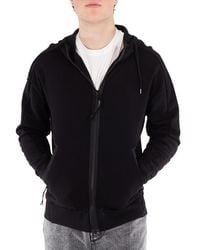 C.P. Company - Diagonal Raised Cotton Goggle Hooded Sweatshirt - Lyst