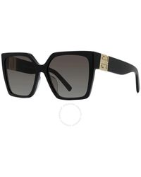 Givenchy - Grey Butterfly Sunglasses Gv40056u 01b 57 - Lyst
