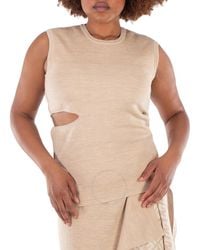 Fendi - Ff Motif Reversible Sleeveless Top, Brand Size 44 (Us - Lyst