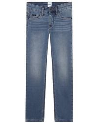BOSS - Slim Fit Denim Pants - Lyst