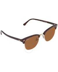 Ray-Ban - Clubmaster Classic Classic B-15 Square Sunglasses Rb3016 130933 51 - Lyst