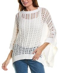 Brunello Cucinelli - Open-Knit Sweater, Size Medium - Lyst