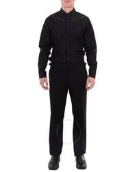 Burberry - Straight-Leg Wool Pants, Brand Size 54 (Us - Lyst