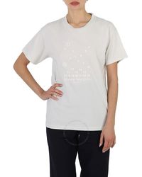 Maison Margiela - Off Numeric Logo Print Four- Stitch T-shirt - Lyst
