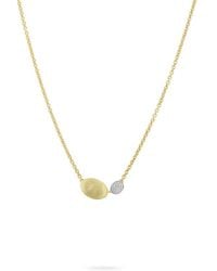 Marco Bicego - Siviglia Grande 18K And Diamond Pendant Cb2490 B Yw Q6 - Lyst