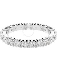 Swarovski - Matrix Round Cut Vittore Ring - Lyst